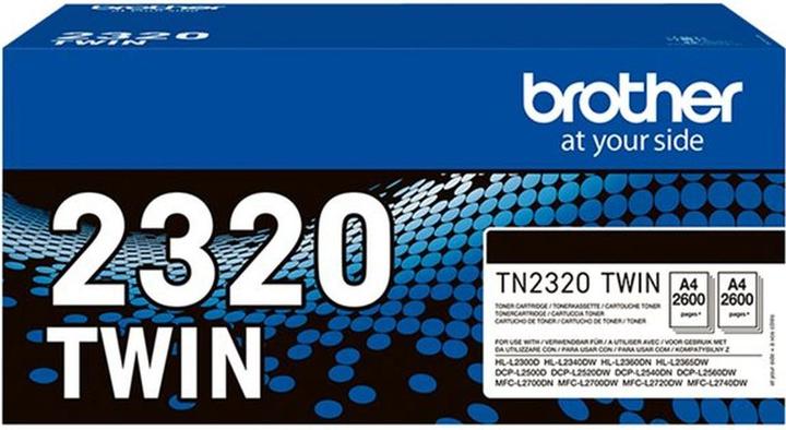 Produktbild Brother TN-2320TWIN (BK)