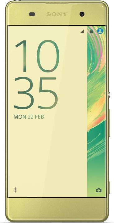Image du produit Sony Xperia XA (16 Go, Lime Gold, 5", SIM simple, 4G)
