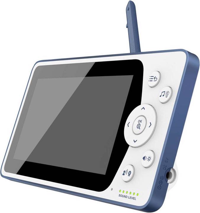 Actual product image Telefunken Video Baby Monitor with video and 12.7 cm (5″) display (Video & Audio, 300 m)