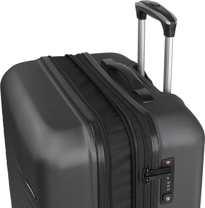Image du produit Gabol Escape 4 roues trolley M 67 cm avec soufflet extensible (72 l, M (50 - 90l))