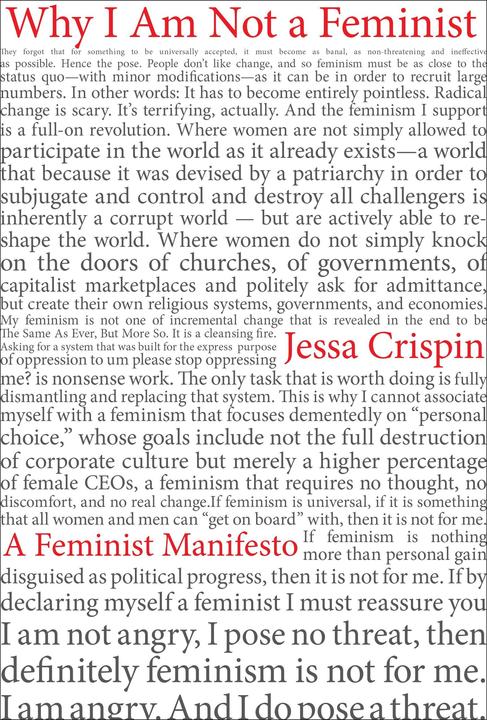 Produktbild Why I Am Not A Feminist (Englisch, Jessa Crispin, 2017)
