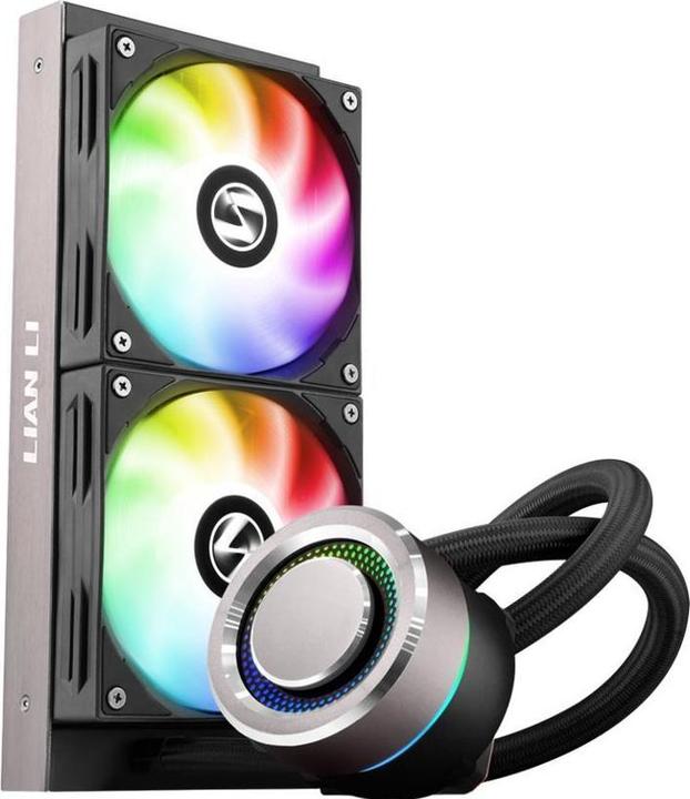 Actual product image Lian-Li GALAHAD 240 V2 complete water cooling, DRGB