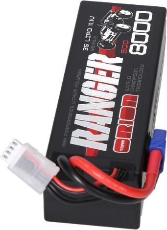 Actual product image Team Orion 3S 50C Ranger LiPo Battery (11.1V/8000mAh) EC3 (11.10 V, 8000 mAh)