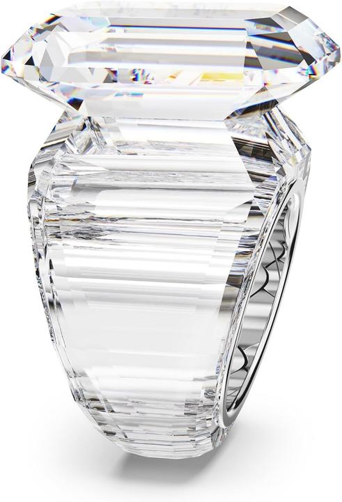 Produktbild Swarovski Lucent cocktail ring Octagon cut White Crystals Stainless Steel Crystal (60)