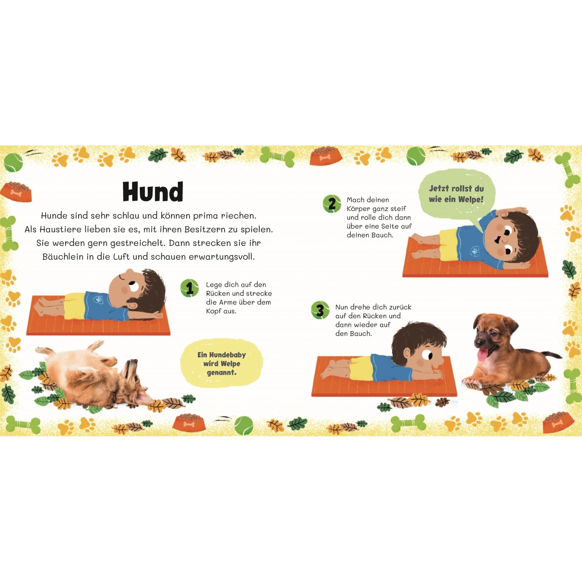 Thumbnail - Turnen für Minis, Kinderbücher von DK Verlag - Kids, Natalie Capalija, Radzi Chinyanganya