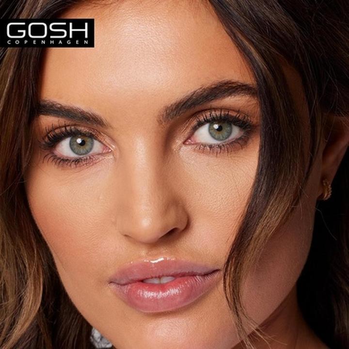 Actual product image Gosh Neon Blue Eyeliner Matte Waterproof Pencil Soft Creamy Easy Application Highly Pigmented Eye Lo (014 Chocolate Brown)