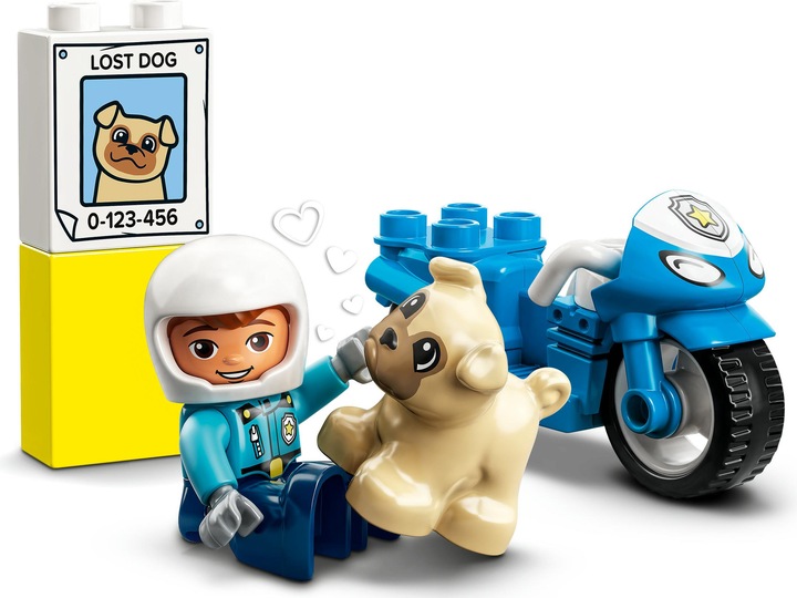 Produktbild LEGO Polizeimotorrad (10967)