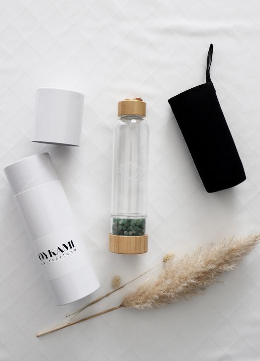 Produktbild Oykami Geschenkset Wasserflasche - Aventurin