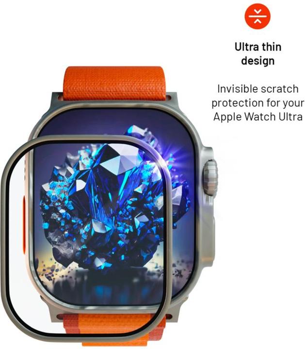Image du produit Fixed Apple Watch Ultra 49 mm Screen Protector, Sapphire Glass