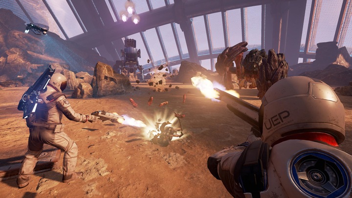 Produktbild Sony Farpoint VR (PS4, Multilingual)