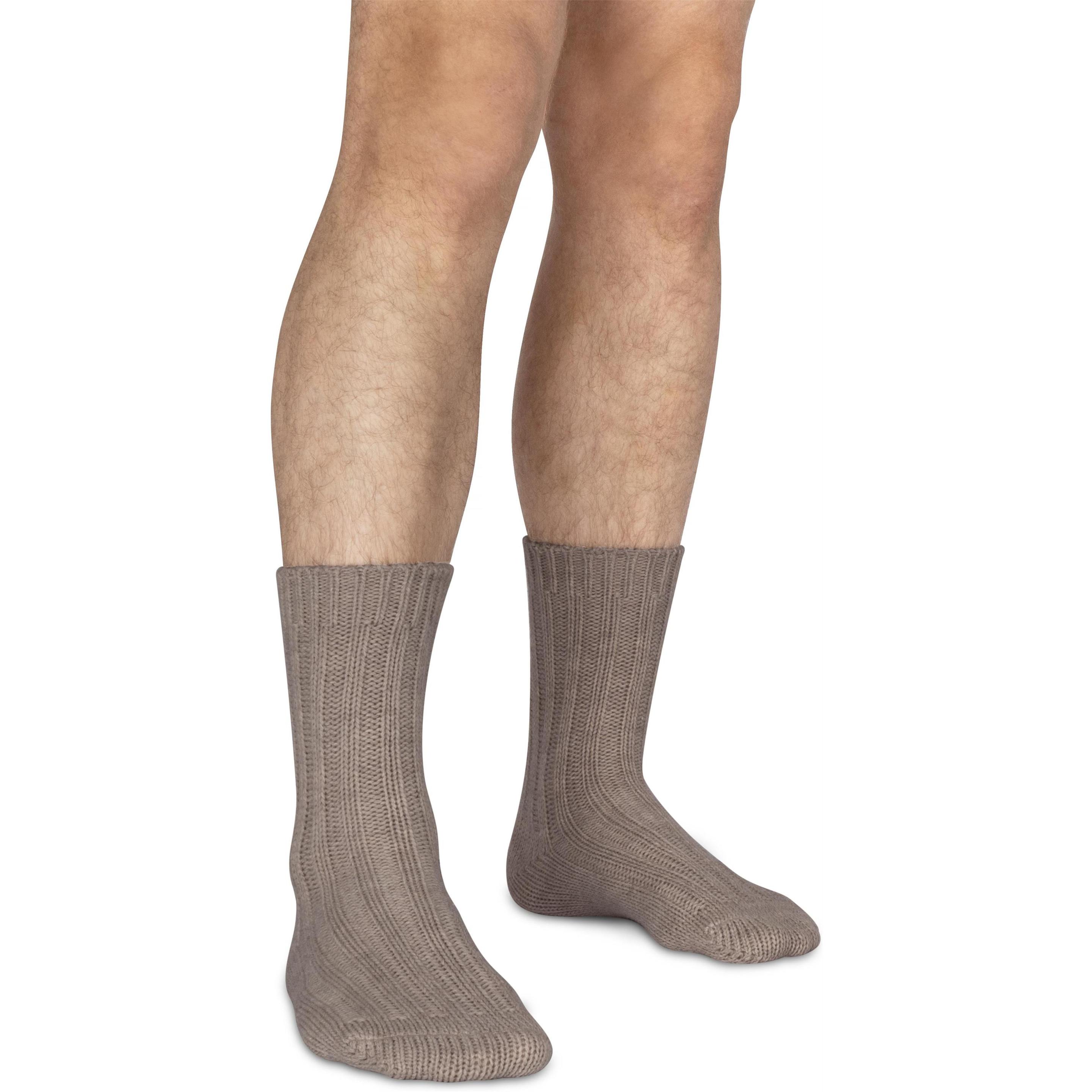 Thumbnail - Normani, Herren, Socken, Alpaka-Socken, Beige, (2er Pack, 35 - 38)