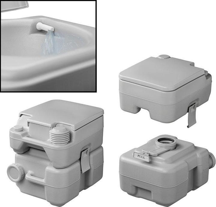 Produktbild ProPlus Tragbare Camping-Toilette 10L/20L