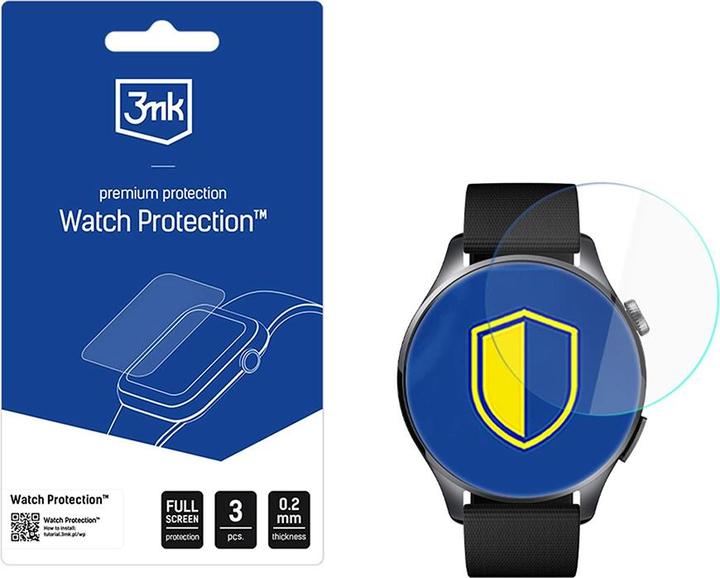 3MK - Watch Protection ARC (3 pack) - Xiaomi Watch 5 (47mm) - Clear