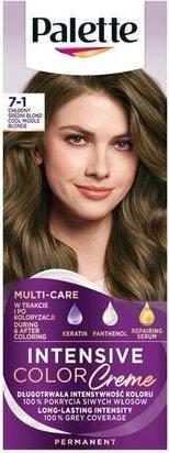 Produktbild Palette Intensive Color Creme Cream Hair Dye 7-1 Cool Mediumonde (7-1 Cool Mediumonde)