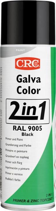 CRC Galva Color 2in1 (500 ml, Noir profond (RAL 9005))