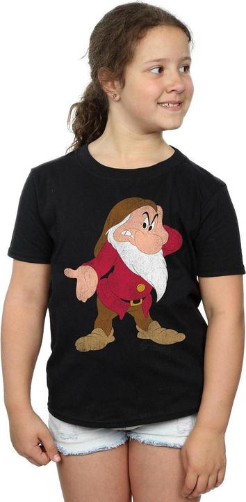 Produktbild Disney Snow White And The Seven Dwarves Classic Grumpy TShirt Mädchen (140, 146)