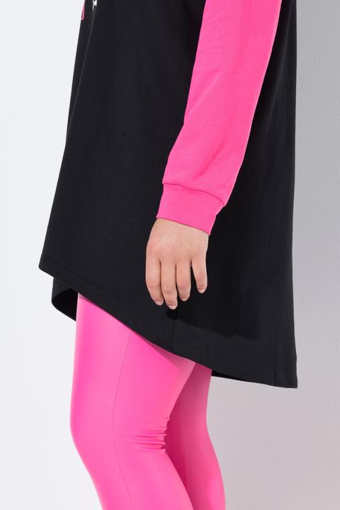 Produktbild Angel of Style Long-Sweatshirt, Loose Fit, 1 Ärmel in Pink (46)