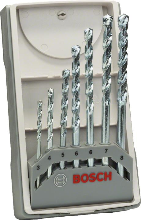 Productafbeelding Bosch Hardmetalen Steen Draaiboor (3 mm, 4 mm, 5 mm, 6 mm, 7 mm, 8 mm)