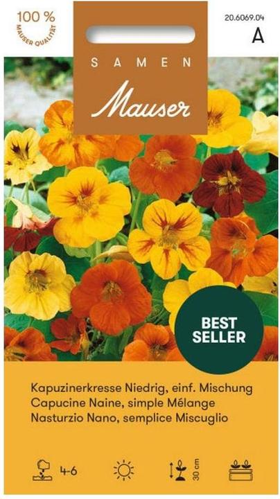 Samen Mauser Nasturtium simple mixture (Herb seeds)