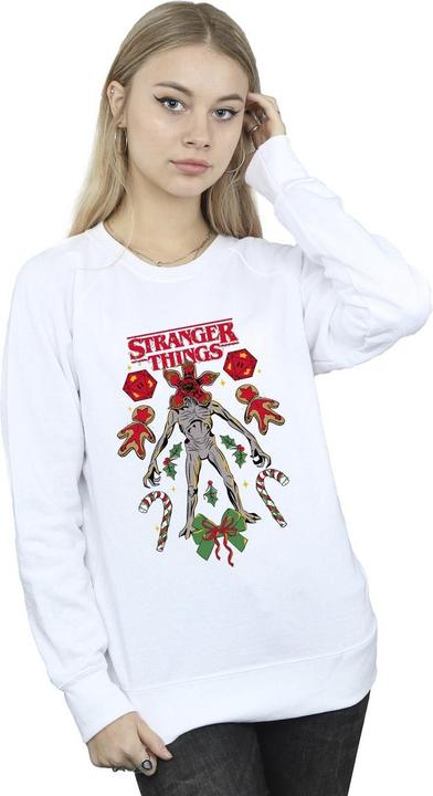 Immagine prodotto Netflix Stranger Things Christmas Demogorgon Felpa Donna (L)