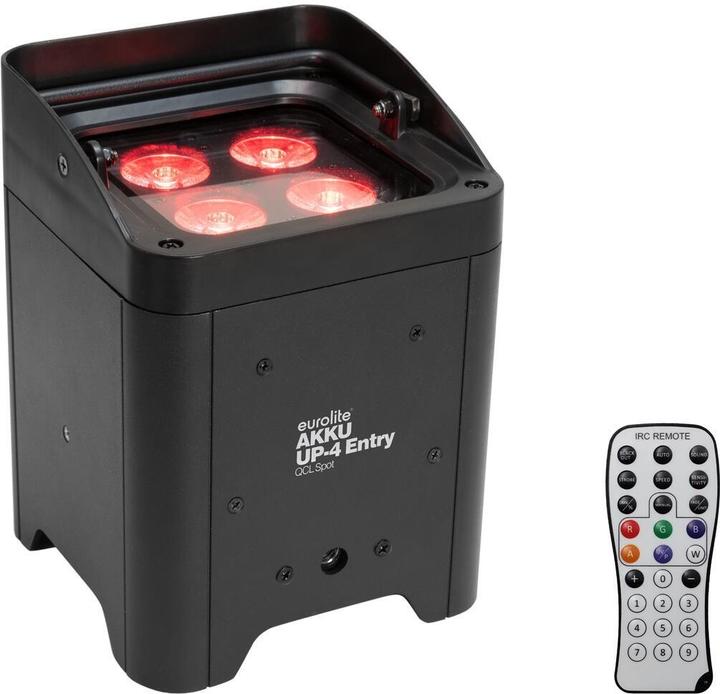 Produktbild Eurolite Set 4x AKKU UP-4 Entry QCL Spot + Case