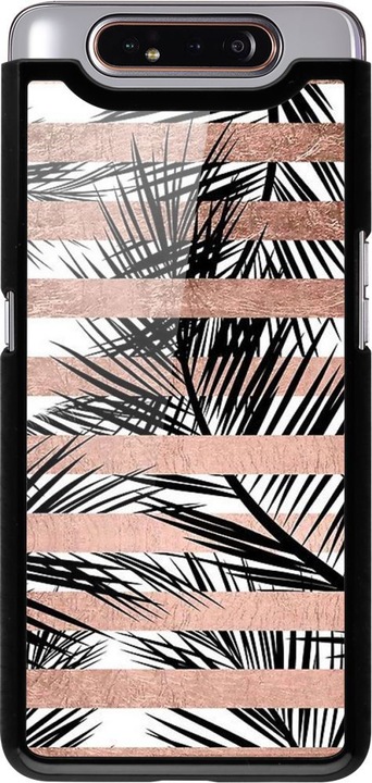Produktbild PhoneLook Hülle Palm trees gold stripes (Samsung Galaxy A80)