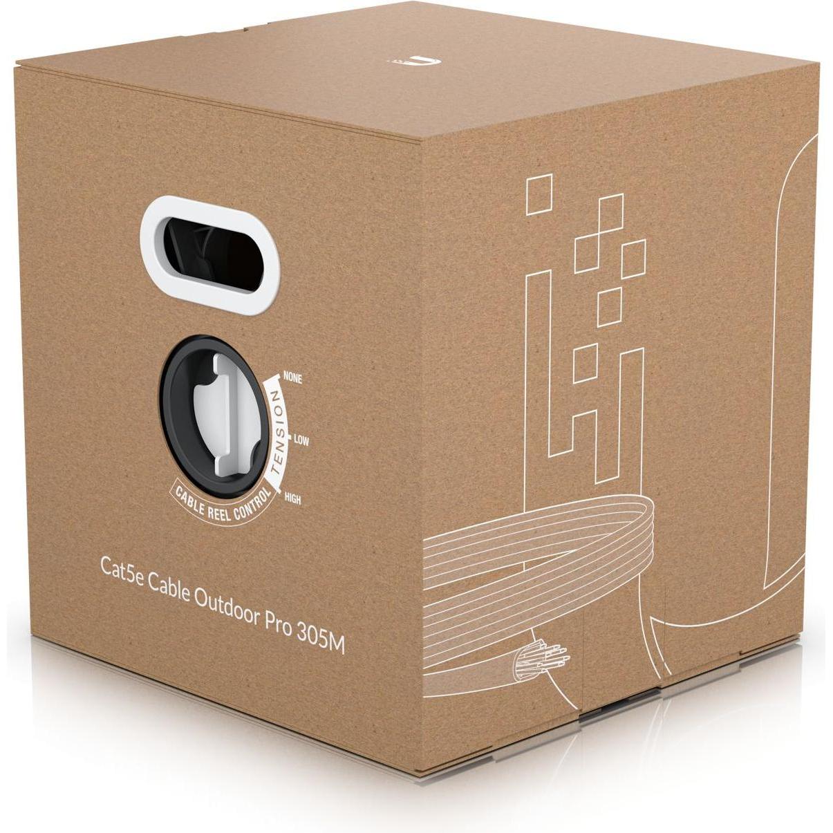 Ubiquiti UniFi Outdoor Kabel Cat 5e, STP, 305 m, Weiss (STP, CAT5e, 305 m), Netzwerkkabel