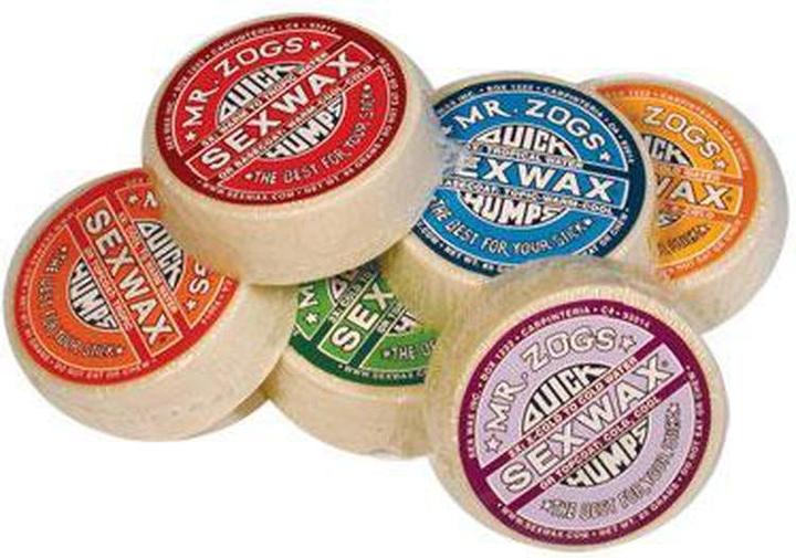 Produktbild Sex Wax Sexwax Quick Humps Surf Wax Warm/MildTropic 21-29° (RED)