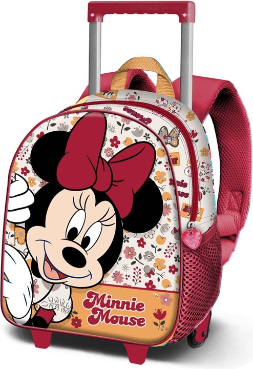 Produktbild Karactermania Small 3D Backpack with Wheels Flowered