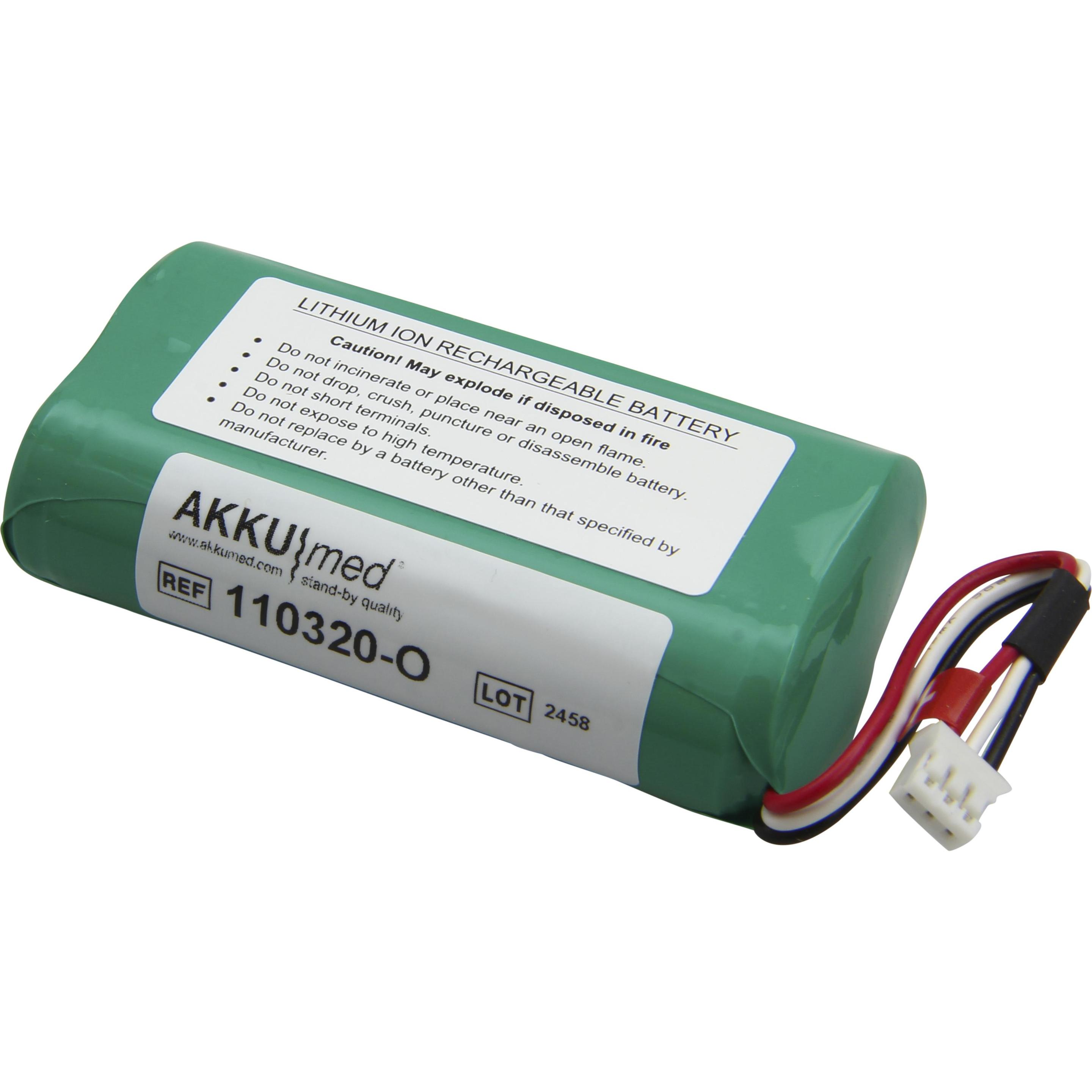 Thumbnail - AccuCell Akku Infusionspumpe Volumat Agilia - Typ 179033-R2 (1 Stk., Gerätespezifisch, 2200 mAh, Ladegerät inkl. Akku), ...