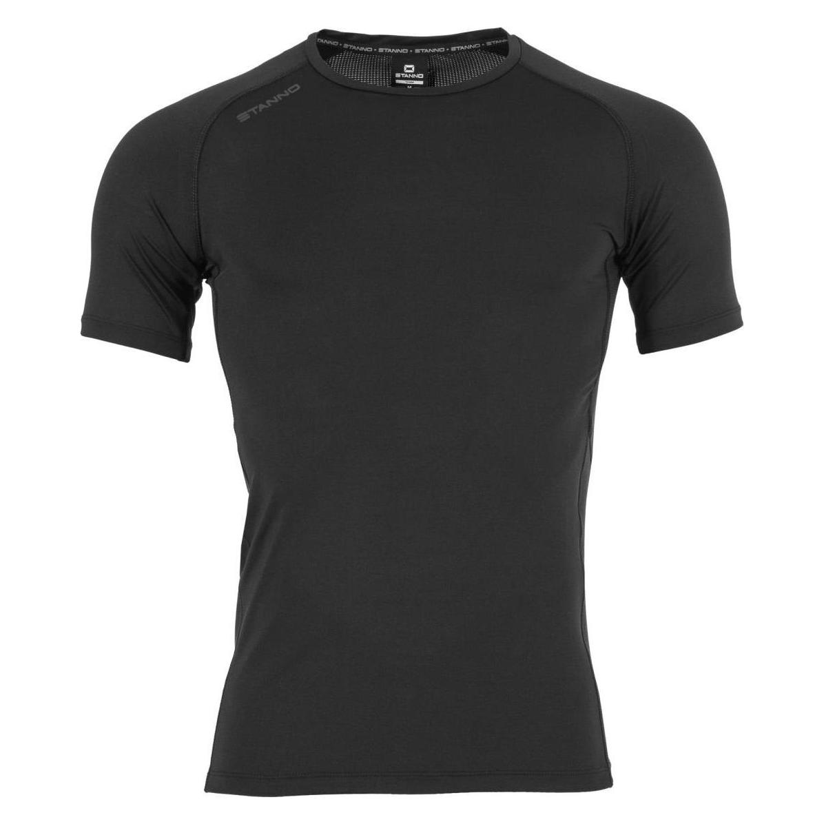 Stanno, Unisex, Funktionsshirt, Core Baselayer Shirt (128), Schwarz, 128