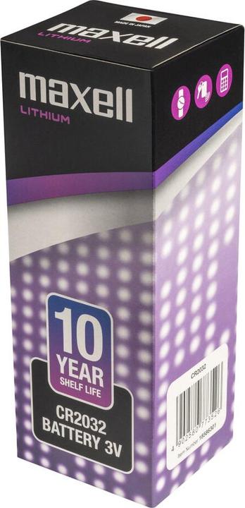 Actual product image Maxell Electronics CR2032 (5 pcs., CR2032, 220 mAh)