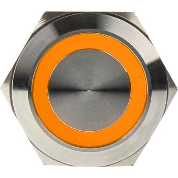 Thumbnail - DimasTech Vandalismusschalter/-taster 22mm, Taster + Schalter, Silber