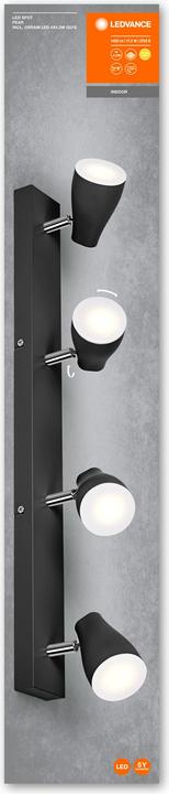 Produktbild Ledvance LED Spot Pear Black (840 lm, GU10)