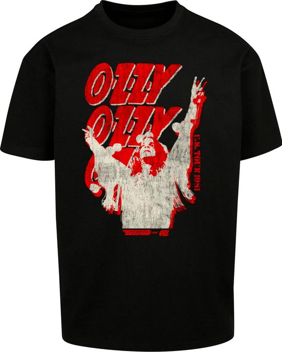 Produktbild Merchcode Ozzy Osbourne - Ozzy Retro Heavy Oversize Tee - 170963 (L)