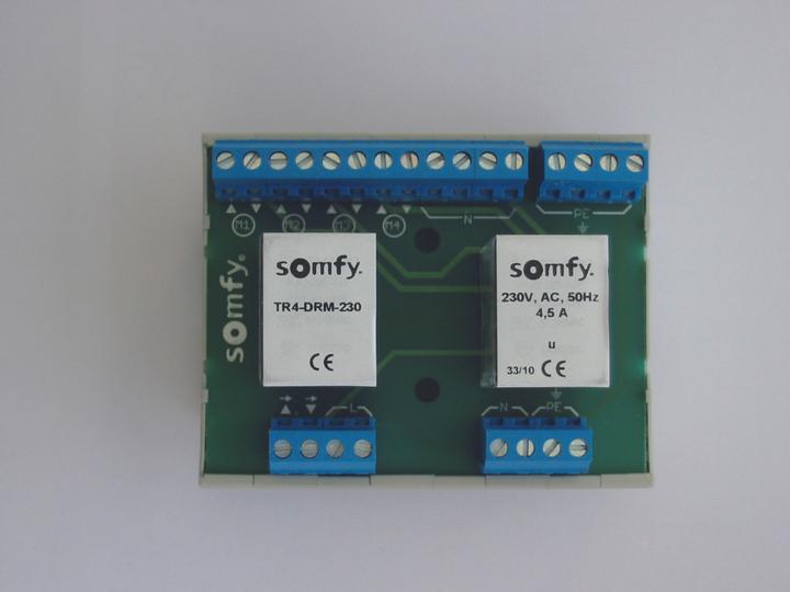 Actual product image somfy Isolating relay TR4-AP-230 1822293