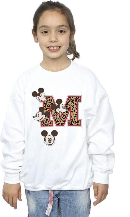 Produktbild Disney Mickey Mouse M Faces Sweatshirt Mädchen (152, 158)