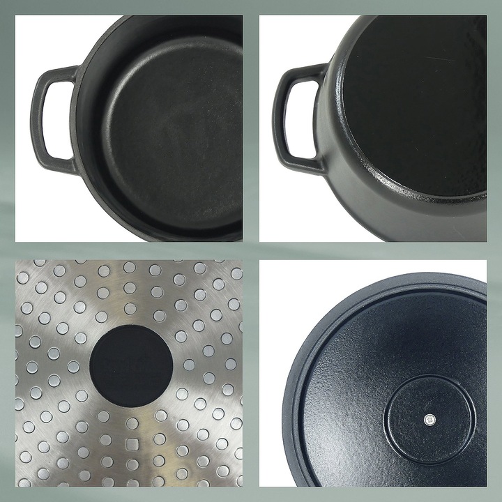 Productafbeelding Kela Calido (24 cm, Braadpan + kasserol, Gietijzer)