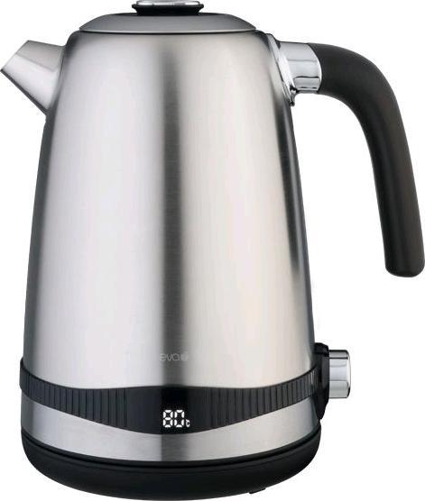 Eva- Kochen und Haushalt Eva WK9025 WasserkocherEdelstahl, 1,7 l, 2200 W (1.70 l)