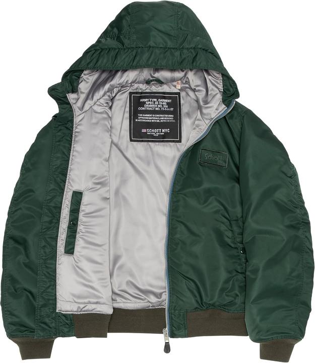Produktbild Schott Nyc Bomberjacke mit Kapuze (L)