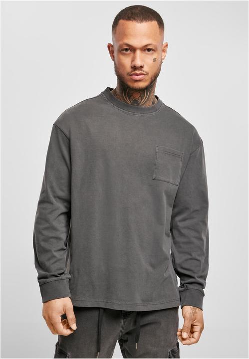 Produktbild Urban Classics Longsleeve Pigment Dyed Pocket (S)