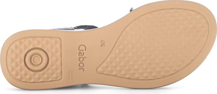 Actual product image Gabor Leren Dames Sandalen - Zwart - 38.5 (38.5)