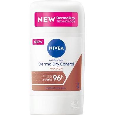 Nivea , Deo, Derma Dry Control Antiperspirant Stick 50Ml (Stick)