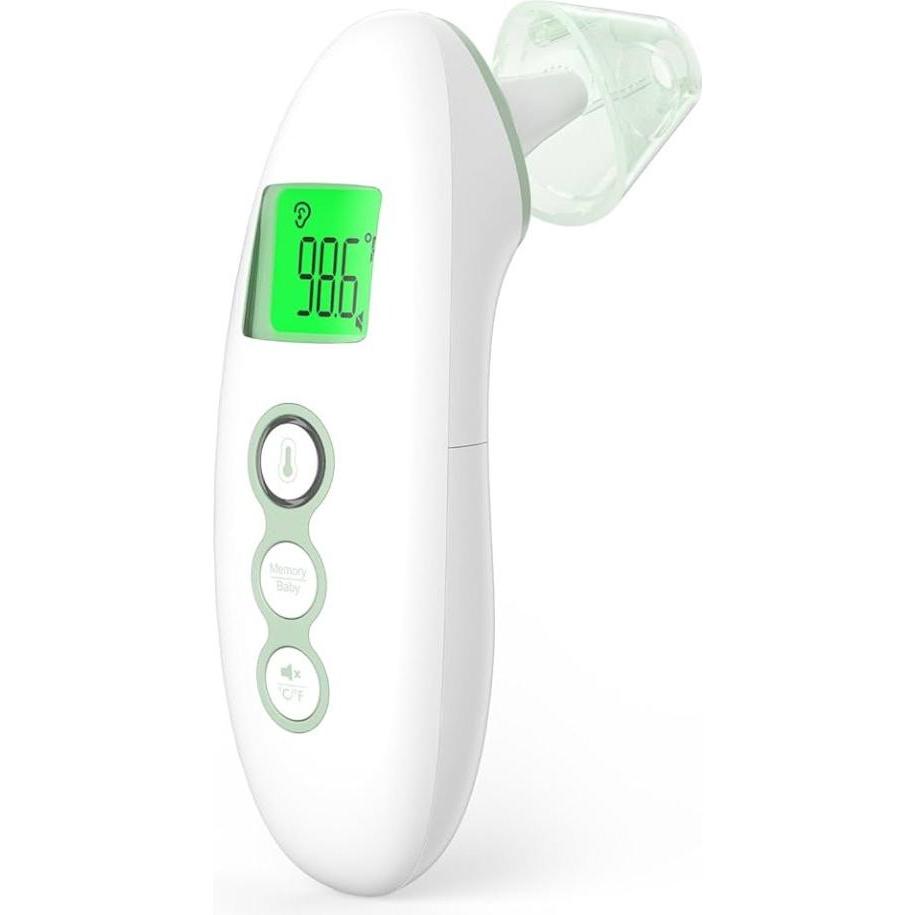 Momcozy, Fieberthermometer, TH001 Bezdotykowy termometr do czoła i ucha (Berührungslos)