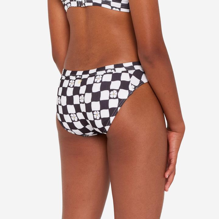 Image du produit Olaian Bas de maillot de bain surf Fille - Alma hao noir et blanc