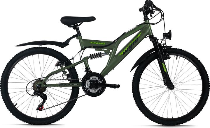 Wyld Kinder-Mountainbike Fully ATB 24" Zodiac 18 Gänge RH 38 cm (24")