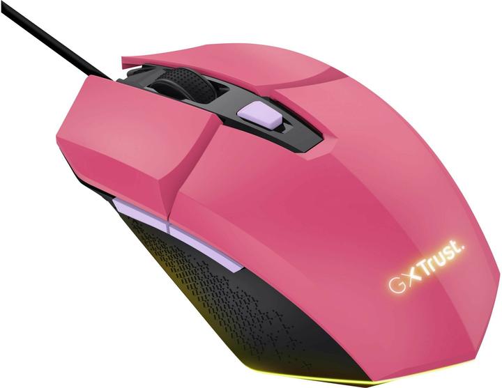 Actual product image Trust Gxt109p Felox Gaming Mouse Pink (Cable)