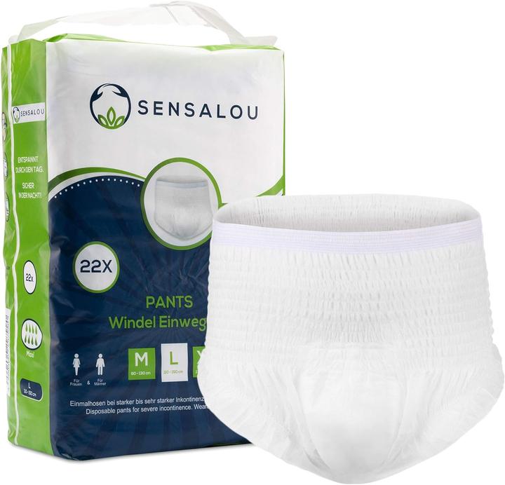 Produktbild Sensalou Windeln für Erwachsene Inkontinenz Pants (22 x, XL)