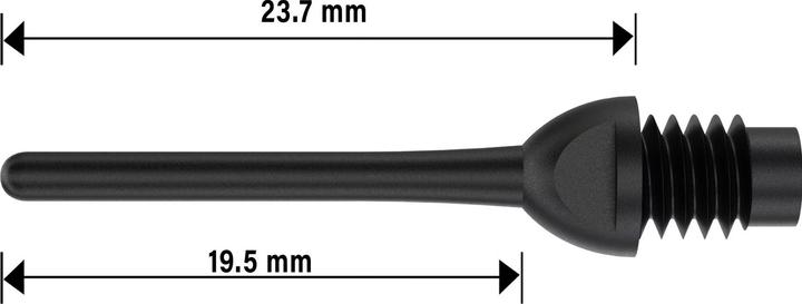 Actual product image Bull's Bulls 1000 Softdart Spitzen schwarz