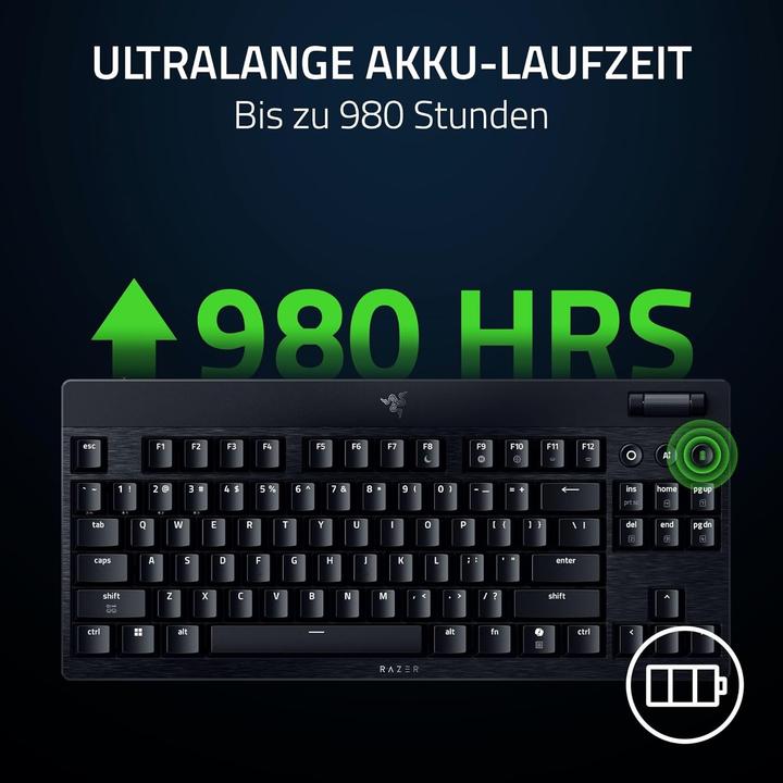 Produktbild Razer BlackWidow V4 Low-profile Tenkeyless HyperSpeed (USA, Kabelgebunden, Kabellos)